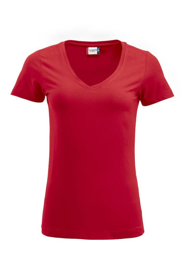 Clique Damen T-Shirt mit V-Ausschnitt 'Arden' - wirbe-welt.shop