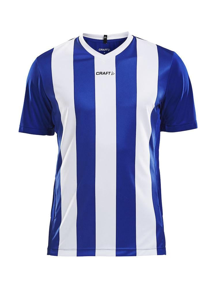 CRAFT PROGRESS JERSEY STRIPE MEN BLACK/WHITE 3XL - wirbe-welt.shop