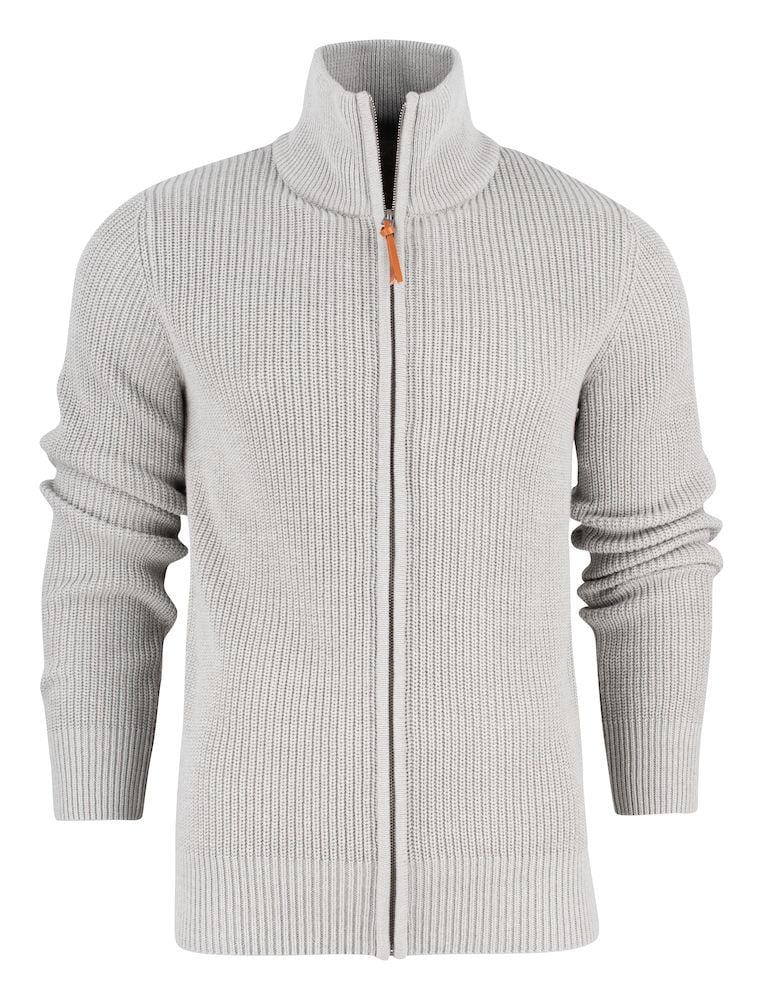 Strickjacke mit durchgehendem Metallreissverschluss - wirbe-welt.shop