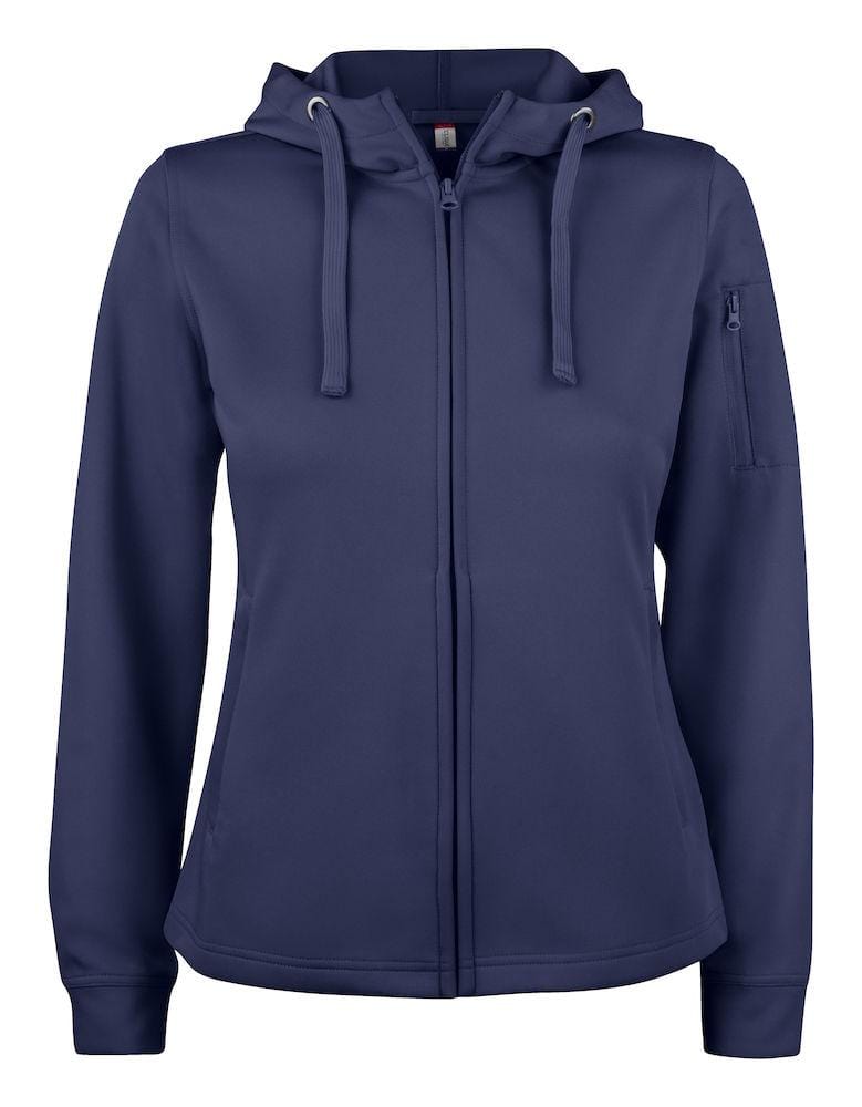 Damen Basic Active Hoodie Full Zip - wirbe-welt.shop