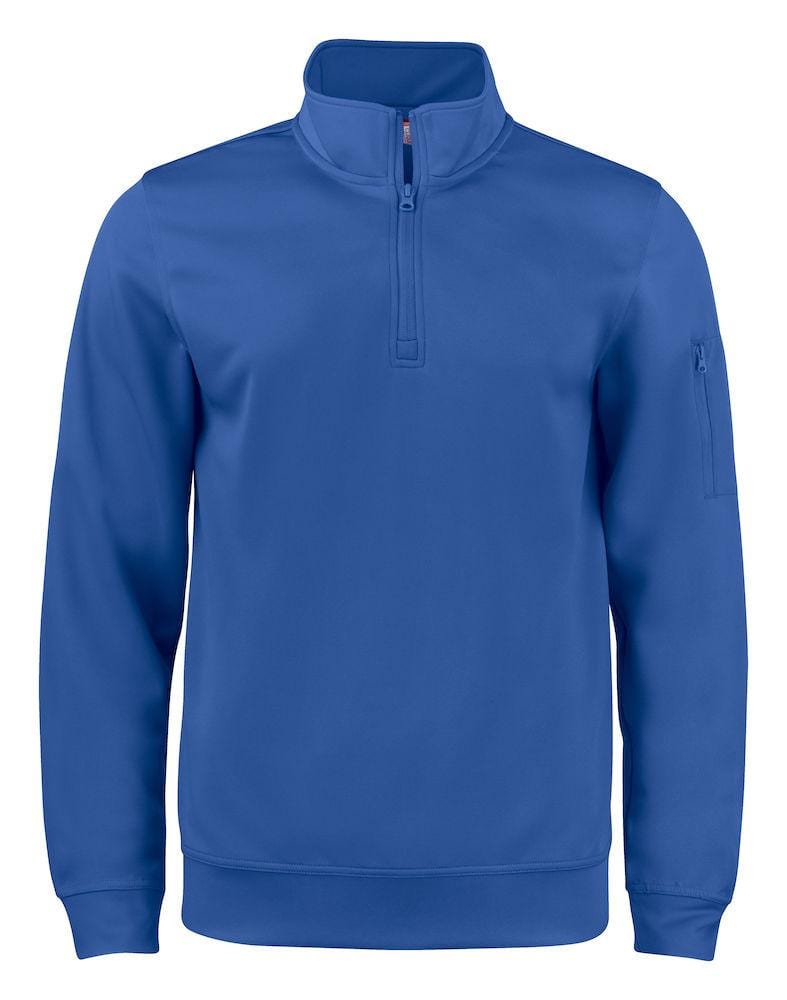 Sweatshirt mit Stehkragen Basic Active Half Zip - wirbe-welt.shop