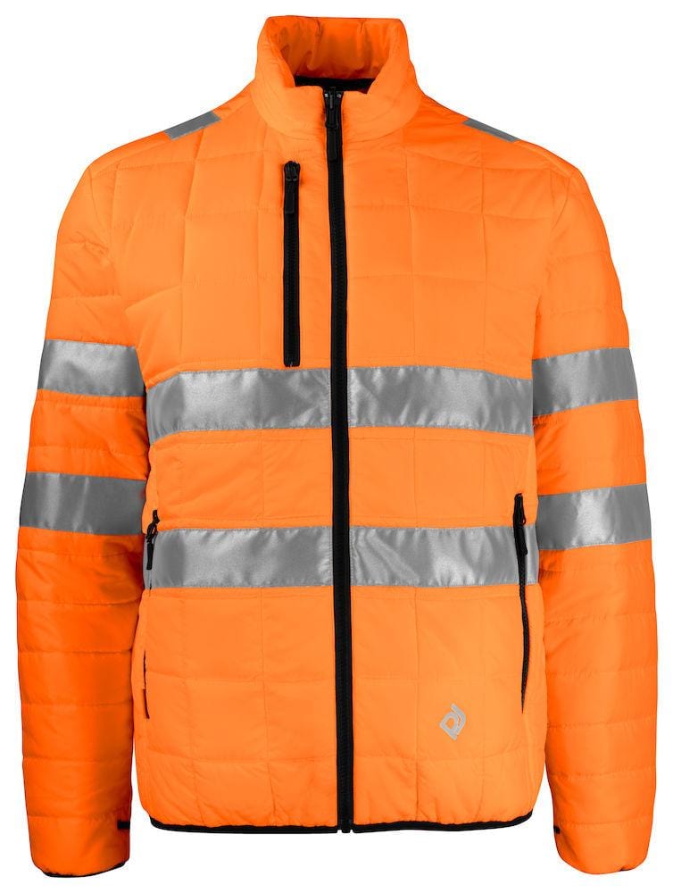 Projob Herren Jacke gesteppte leichte Jacke- Zip in innen Jacke für 3-IN1 Jacken En Iso 20471 Klasse 3 - wirbe-welt.shop
