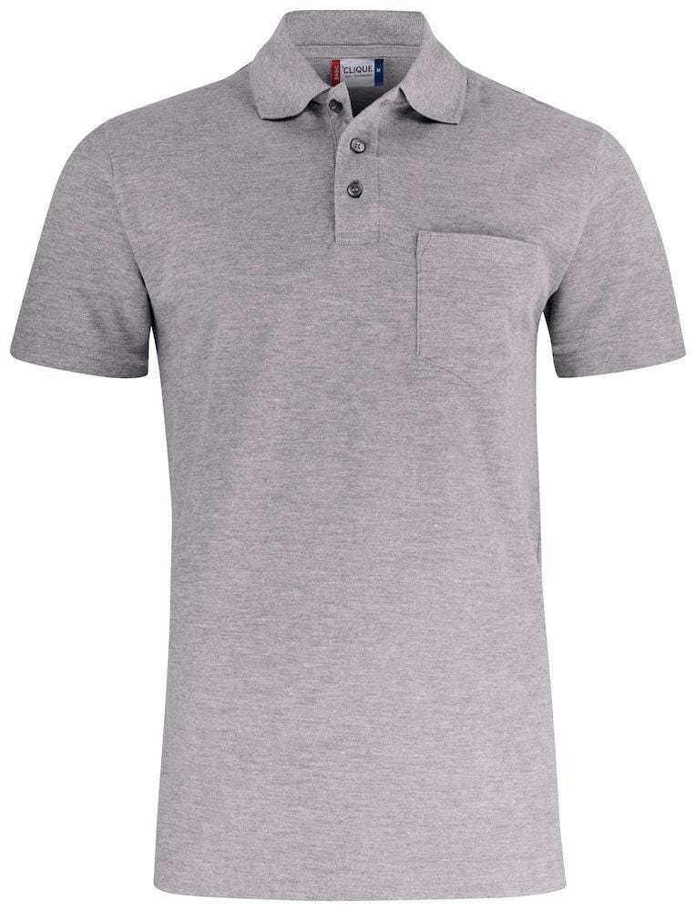 Unisex Poloshirt mit Brusttasche-Basic Polo Pocket - wirbe-welt.shop