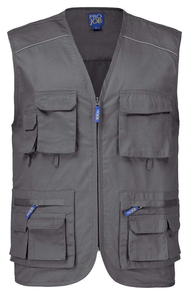 Projob Herren Fischer Weste mit vielen Taschen - wirbe-welt.shop