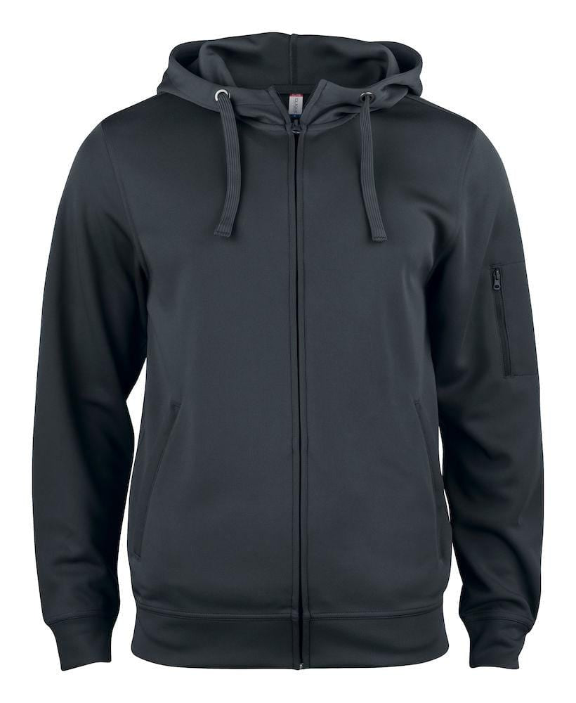 Basic Active Hoodie Full Zip für Herren - wirbe-welt.shop