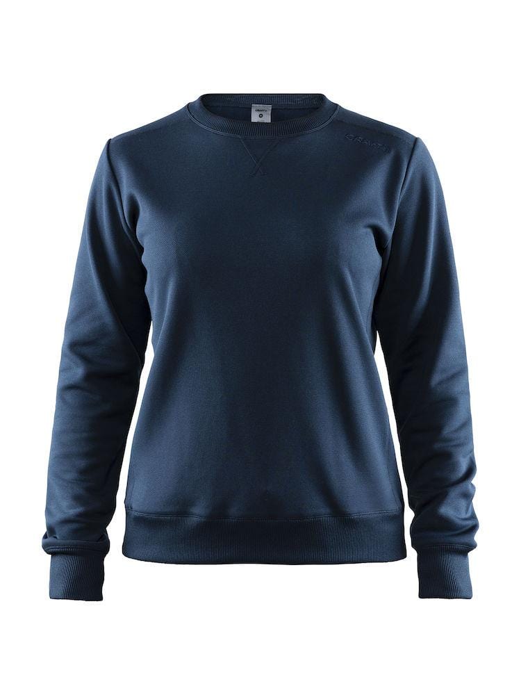 LEISURE CREWNECK WMN BLACK 2XL - wirbe-welt.shop
