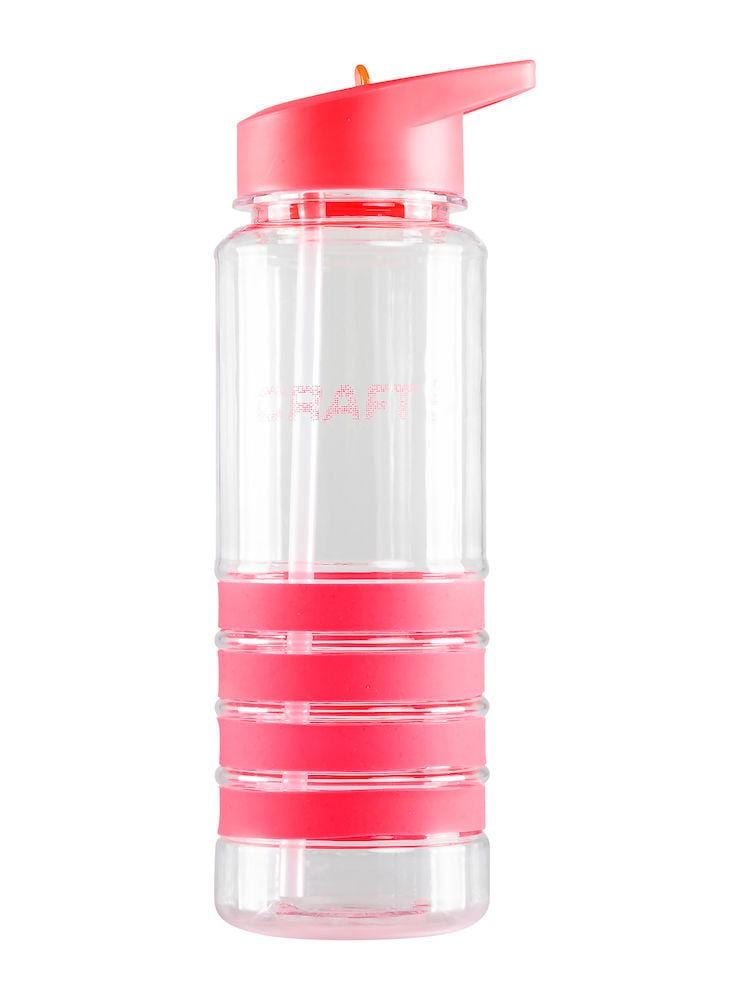 TRANSPARENT WATERBOTTLE BLACK ONE SIZE - wirbe-welt.shop