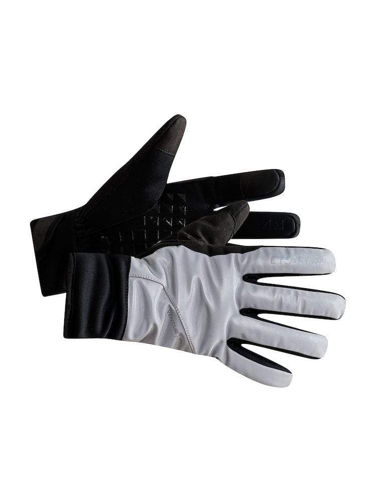 SIBERIAN GLOW GLOVE SILVER/BLACK S - wirbe-welt.shop