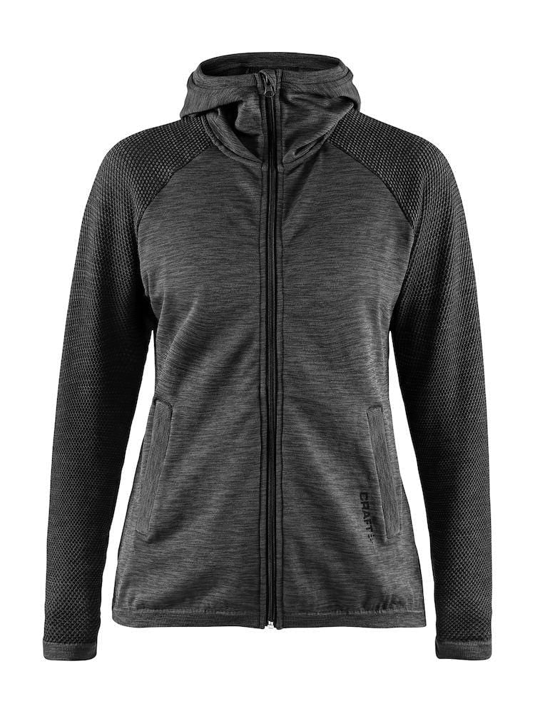 Kapuzenjacke aus weichem Jersey für Damen - wirbe-welt.shop