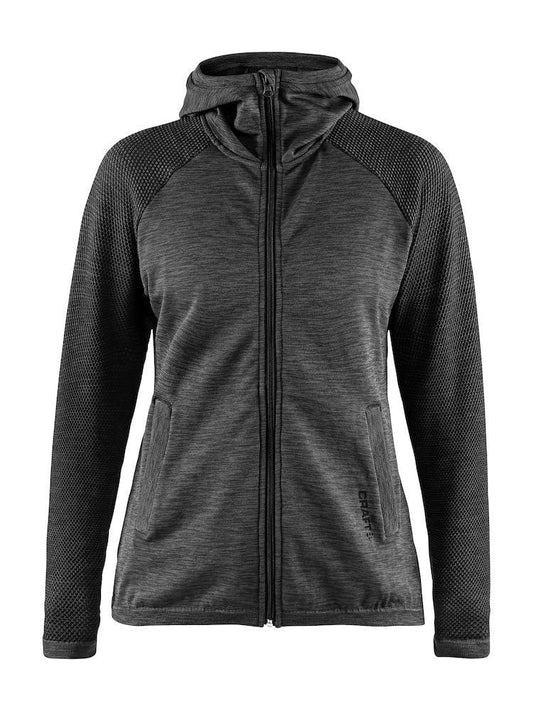 Kapuzenjacke aus weichem Jersey für Damen - wirbe-welt.shop