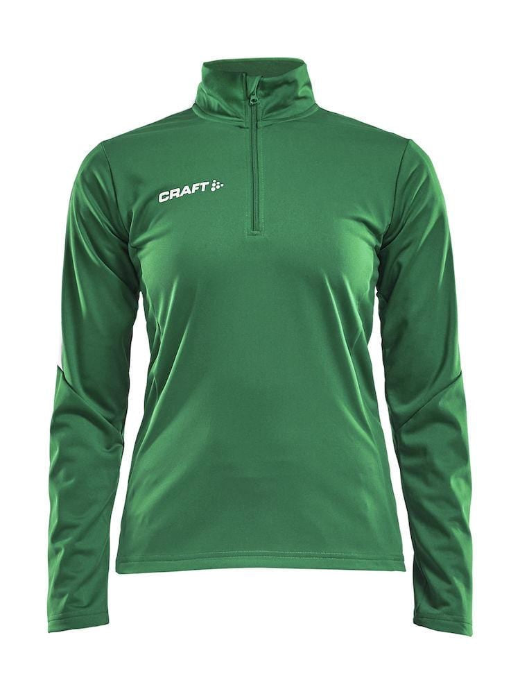 CRAFT PROGRESS HALFZIP LS TEE WMN BLACK 2XL - wirbe-welt.shop