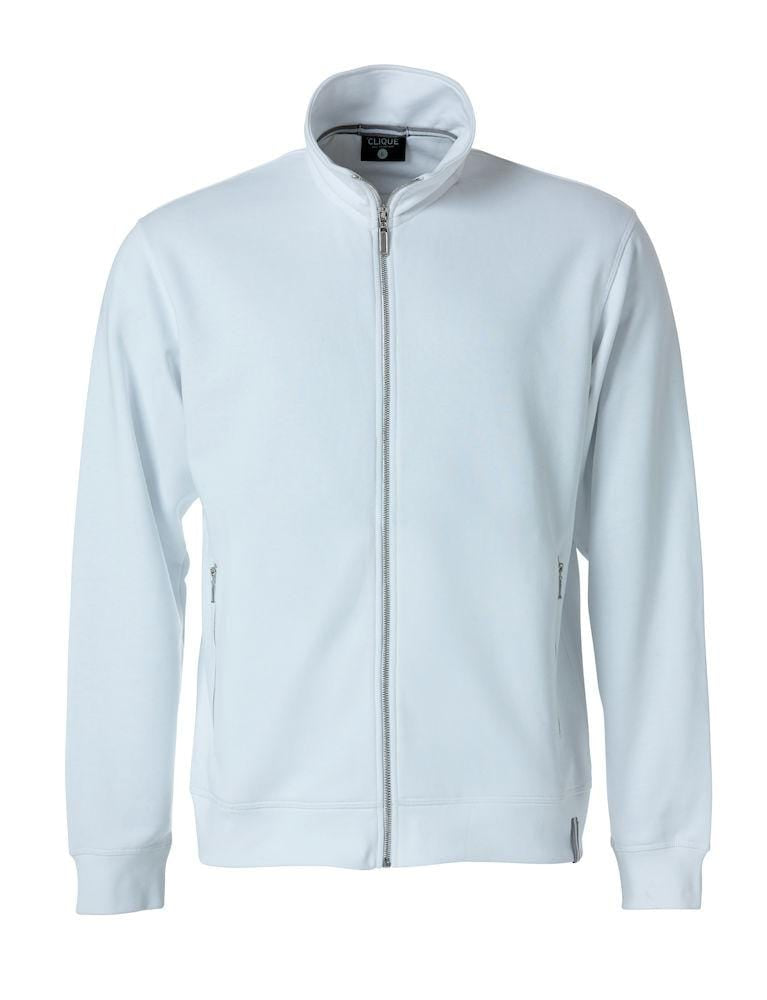Sweatjacke mit Stehkragen aus French Terry Clique - wirbe-welt.shop