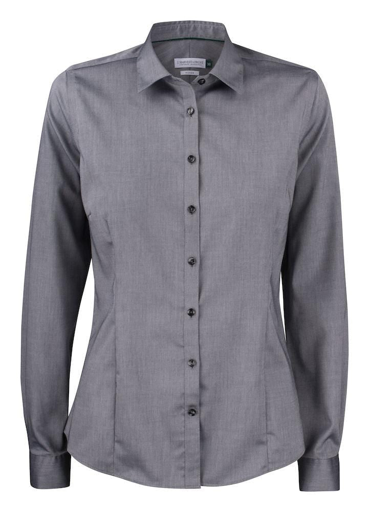 J.Harvest & Frost Damen Button-Up Bluse 'Green Bow 01' - wirbe-welt.shop