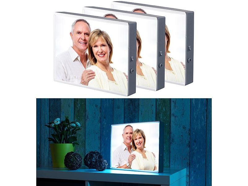 LED-Leuchtkasten für Bilder- Bilderrahmen beleuchtet - wirbe-welt.shop