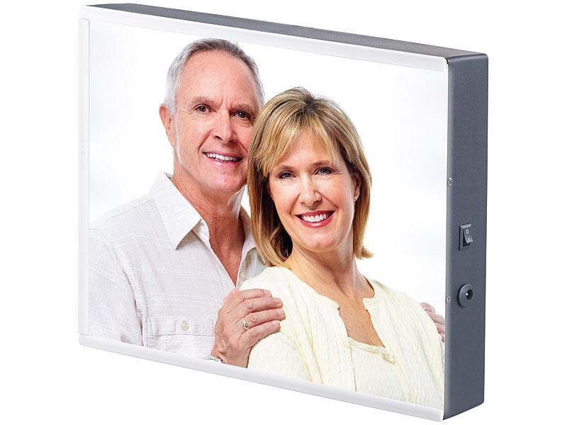LED-Leuchtkasten für Bilder- Bilderrahmen beleuchtet - wirbe-welt.shop