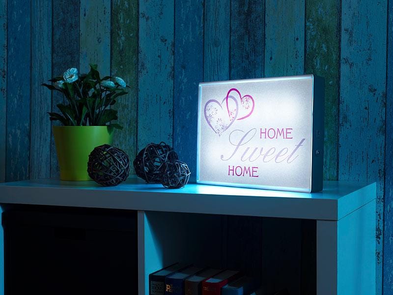 LED-Leuchtkasten für Bilder- Bilderrahmen beleuchtet - wirbe-welt.shop