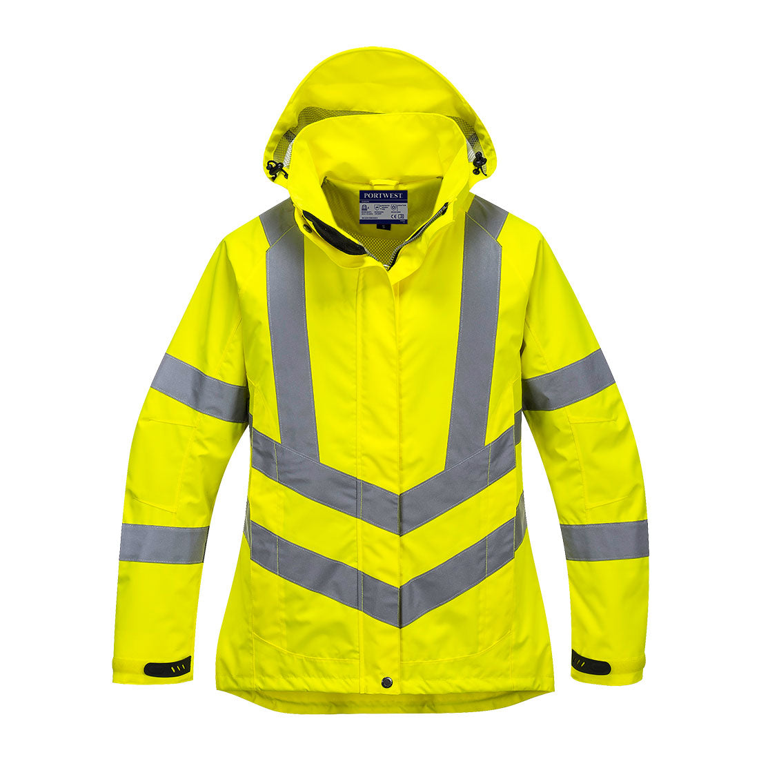 Atmungsaktive Warnschutzjacke für Damen