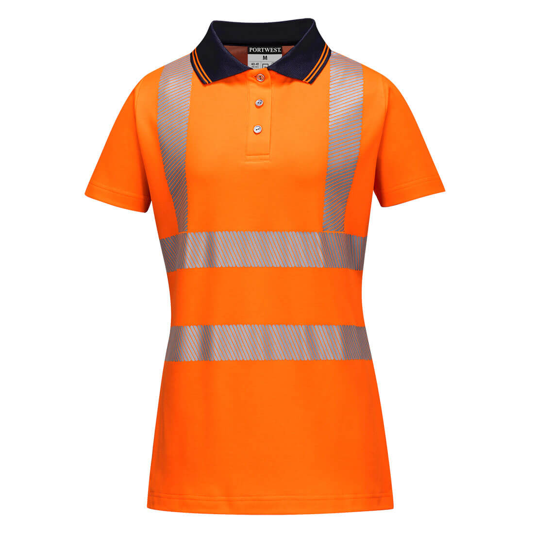Damen Pro Warnschutz Polo Shirt