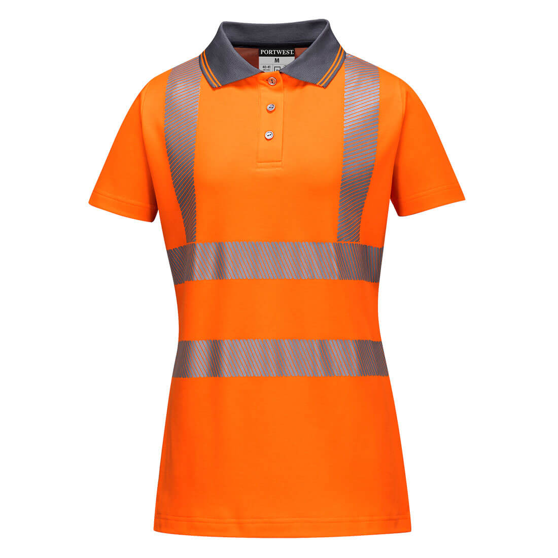 Damen Pro Warnschutz Polo Shirt