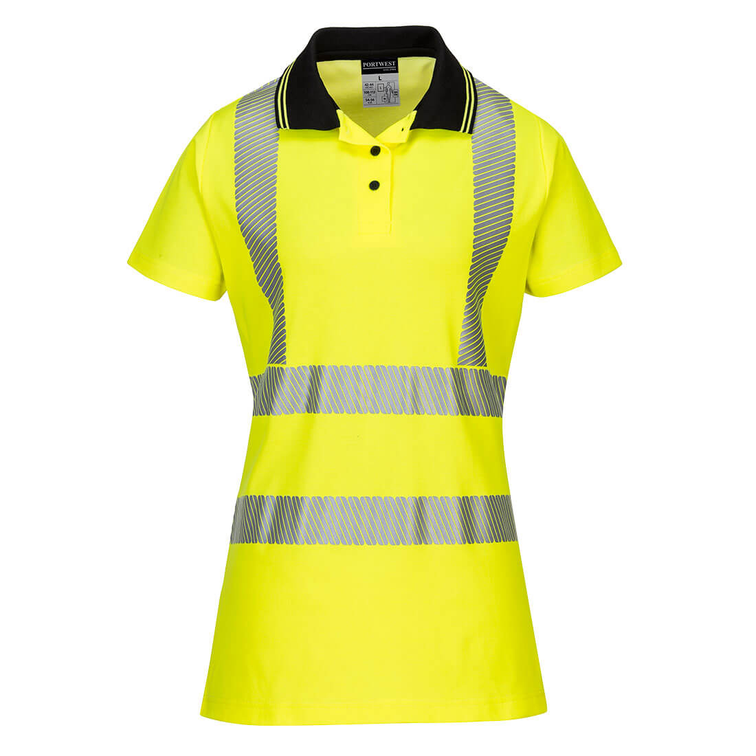 Damen Pro Warnschutz Polo Shirt