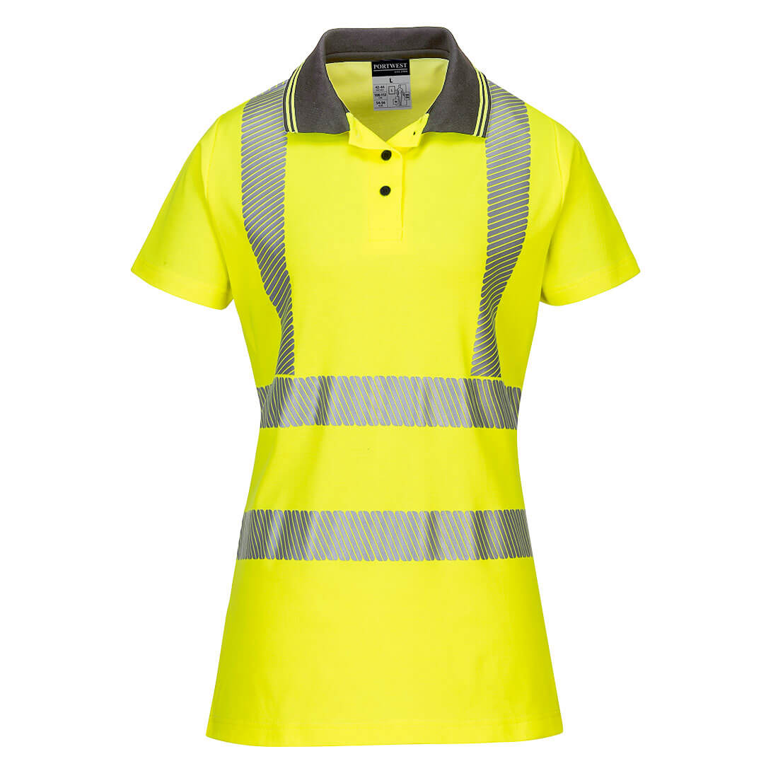 Damen Pro Warnschutz Polo Shirt
