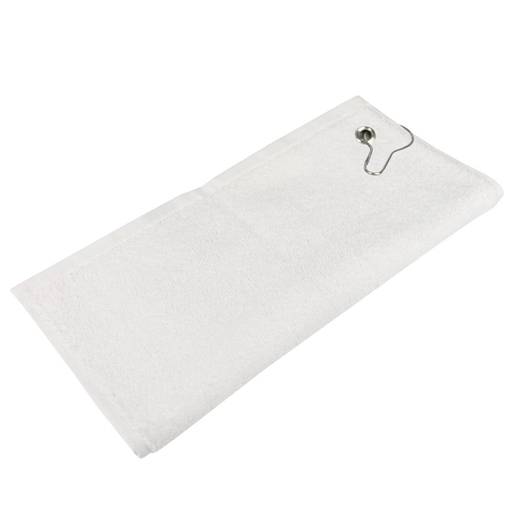 Muval Golfhandtuch mit Klemme, 55 x 30 cm - wirbe-welt.shop