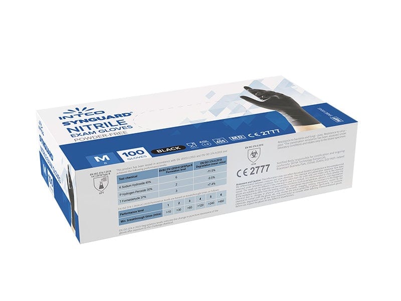 NITRILE GLOVES Nitrile Handschuhe Schwarz - wirbe-welt.shop