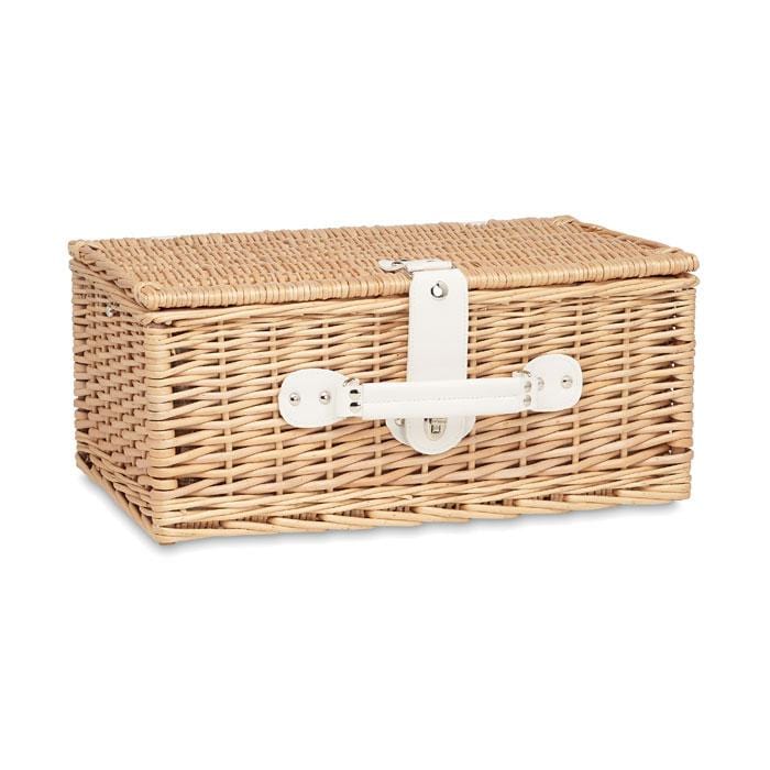 Picknickkorbset für 2 Personen aus Weidengeflecht - wirbe-welt.shop