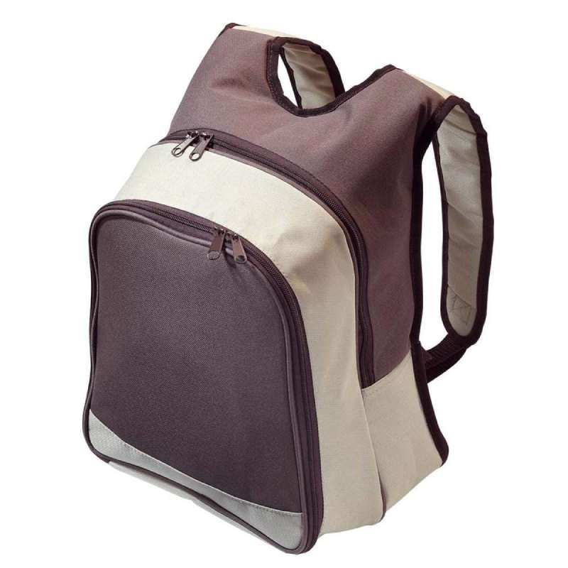 Picknickrucksack "Meadow", dunkelbraun - wirbe-welt.shop