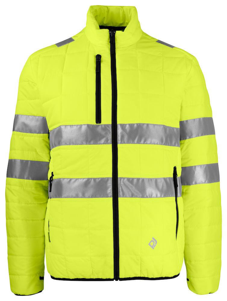 Projob Herren Jacke gesteppte leichte Jacke- Zip in innen Jacke für 3-IN1 Jacken En Iso 20471 Klasse 3 - wirbe-welt.shop