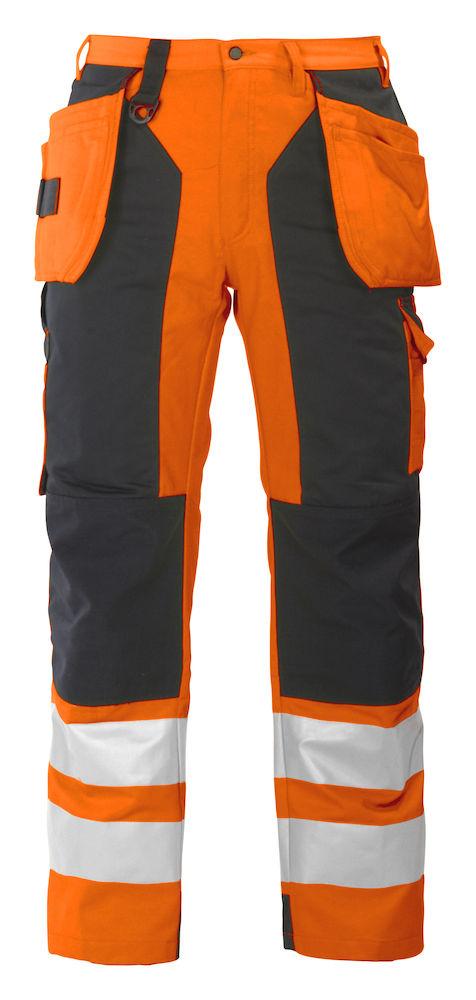 Projob Herren Warnschutz-Hose mit extra verstärktem kniebereich - wirbe-welt.shop