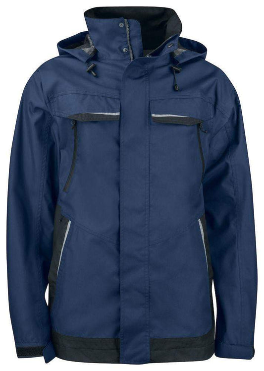 WIND- UND WASSERDICHTE REGENJACKE MIT KONTRASTELEMENTEN FÜR HERREN - wirbe-welt.shop