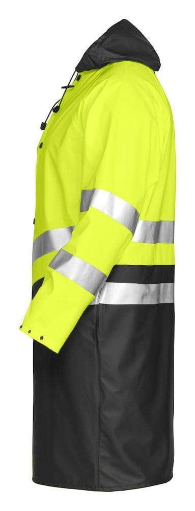 Herren Regenmantel- Warnschutzmantel  EN ISO 20471 KLASSE 3 - wirbe-welt.shop