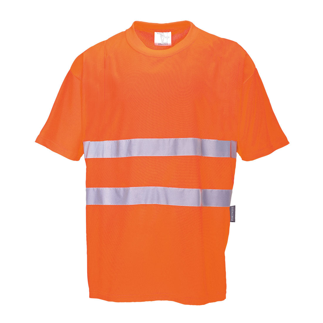 S172 - Warnschutz Cotton Comfort-T-Shirt kurzarm