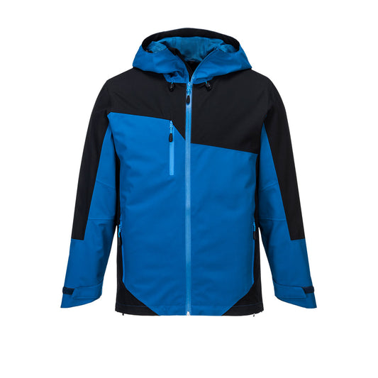 Zweifarbige Shell-Jacke