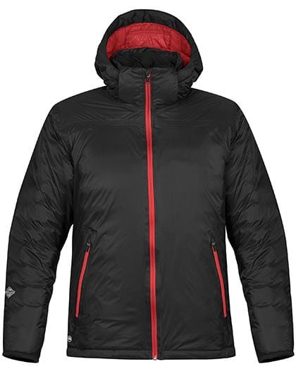 Schwarze Ice-Thermaljacke für Herren - wirbe-welt.shop
