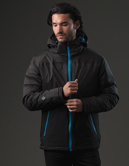 Schwarze Ice-Thermaljacke für Herren - wirbe-welt.shop