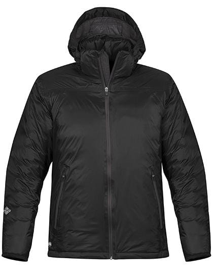 Schwarze Ice-Thermaljacke für Herren - wirbe-welt.shop