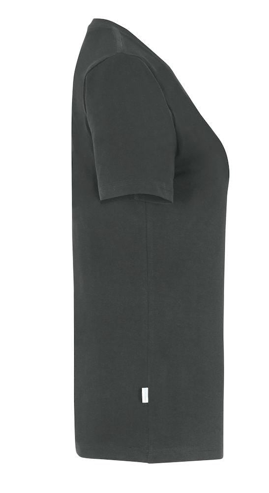 Stretch Damen T-Shirt Charcoal (980)- online gestalten & bedrucken lassen - wirbe-welt.shop