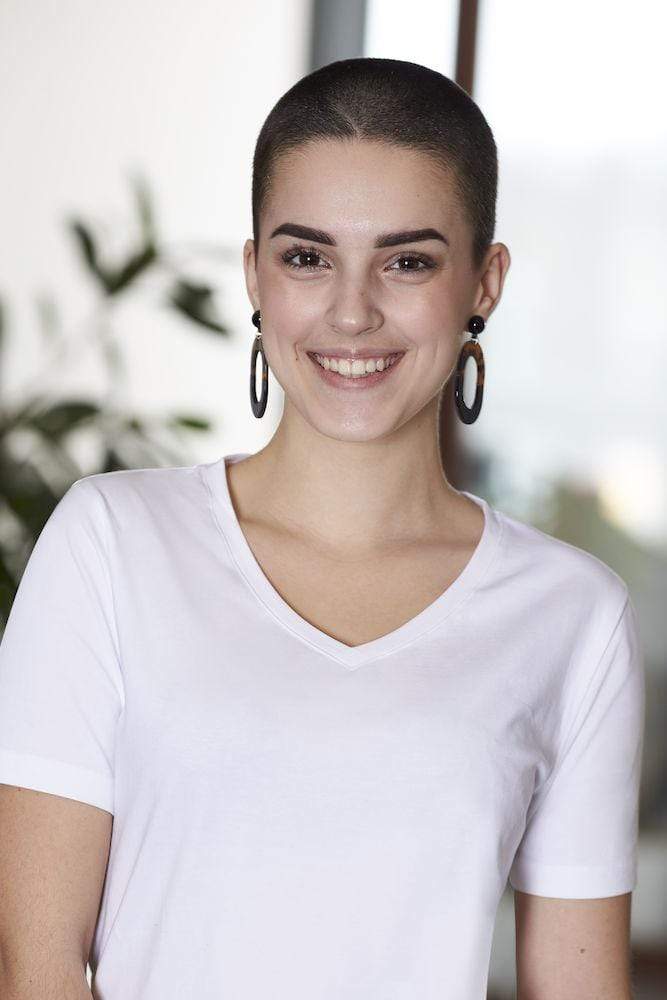 Stretch Damen T-Shirt schwarz- online gestalten & bedrucken lassen - wirbe-welt.shop