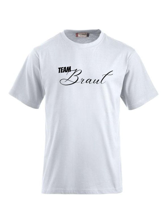 T-Shirts bedrucken für Team Braut