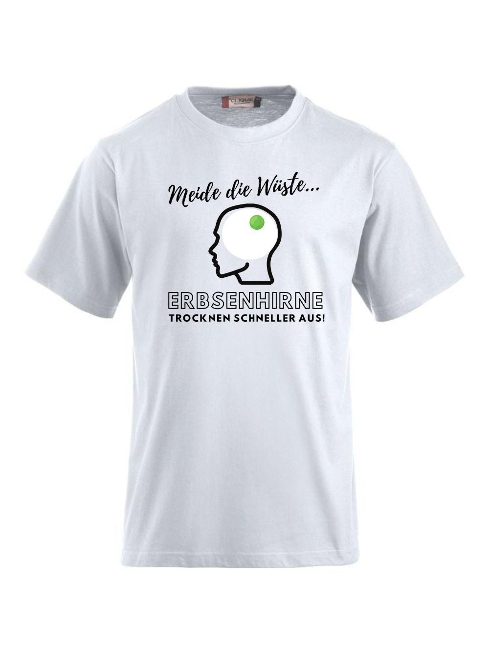 T-Shirts bedrucken mit Sprüchen - Meide die Wüste
