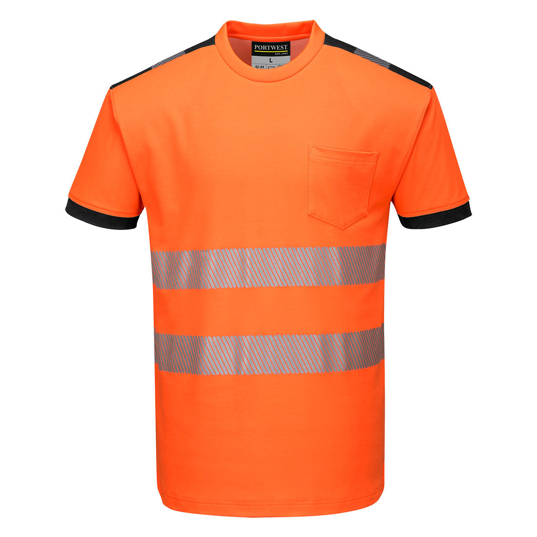PW3 Hi-vis T-Shirt, kurzarm