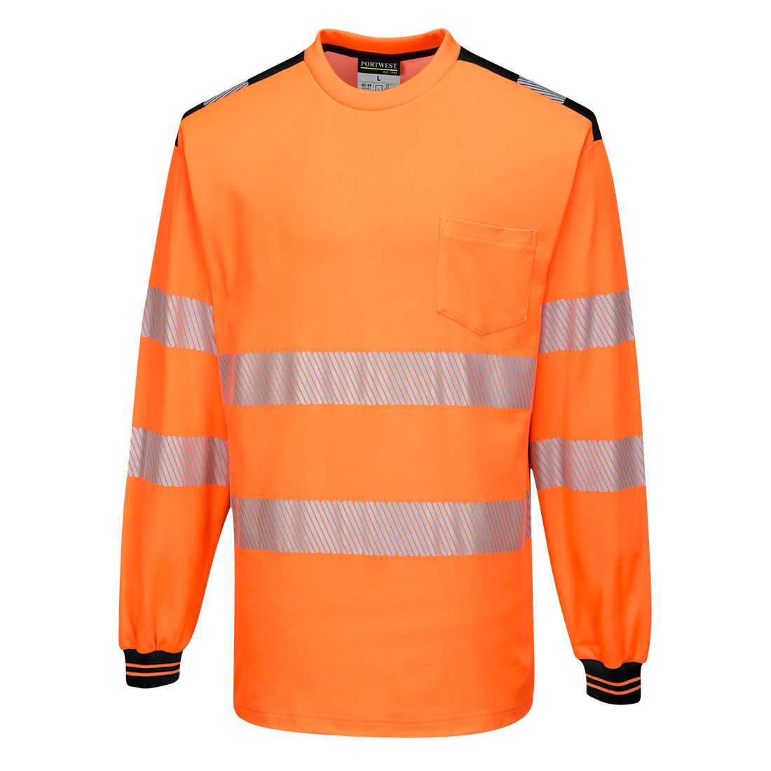 PW3 Hi-Vis T-Shirt, langarm