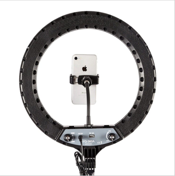 14" LED Ring Light Photographic Selfie Ring Lighting with Stand for Smartphone Youtube Makeup Video Studio Tripod Ring Light - wirbe-welt.shop