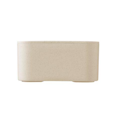 Umweltfreundliche Brotdose aus 50 % Weizenstrohfasern und 50 % - wirbe-welt.shop