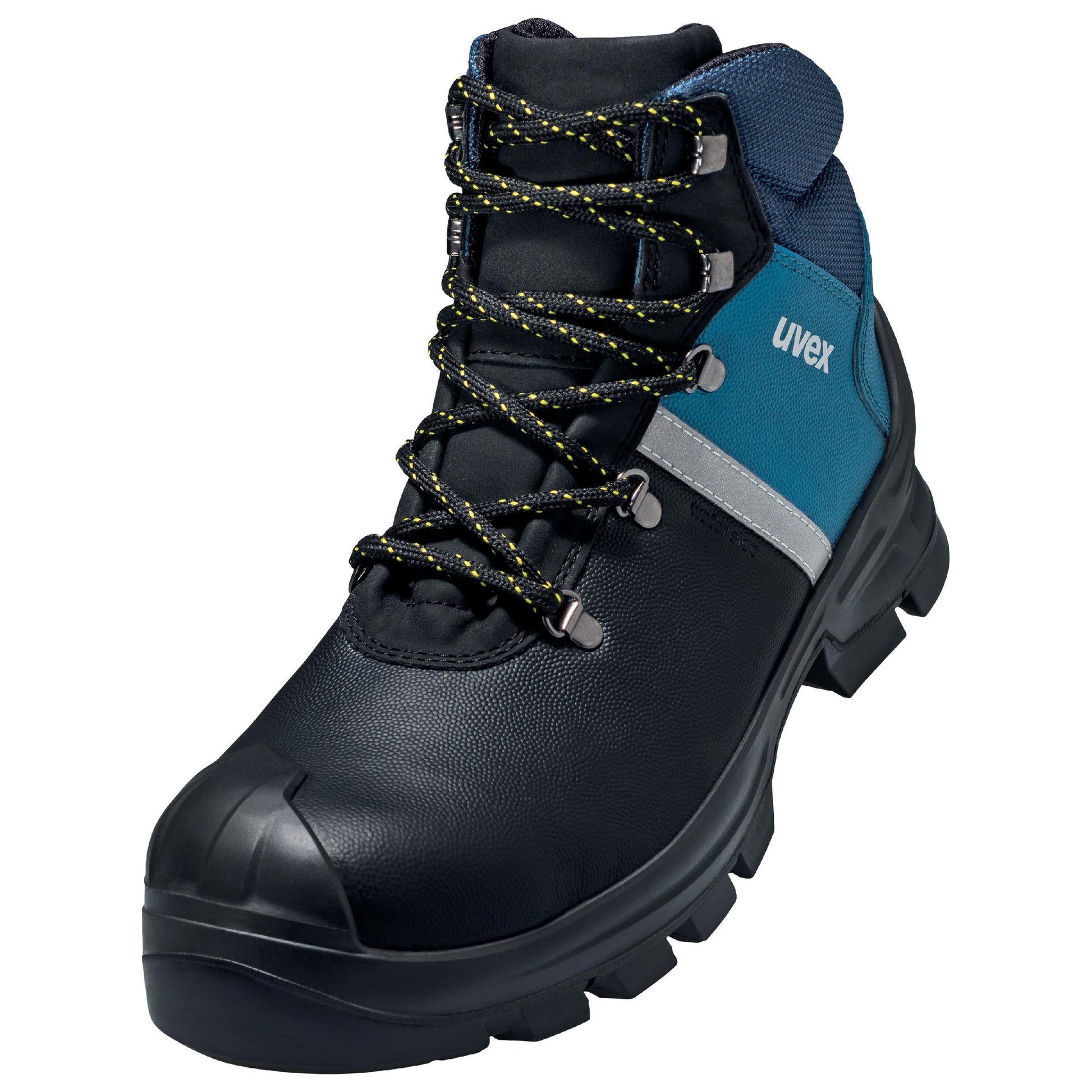 Uvex Stiefel 65132 schwarz/blau S3 Weite 11
