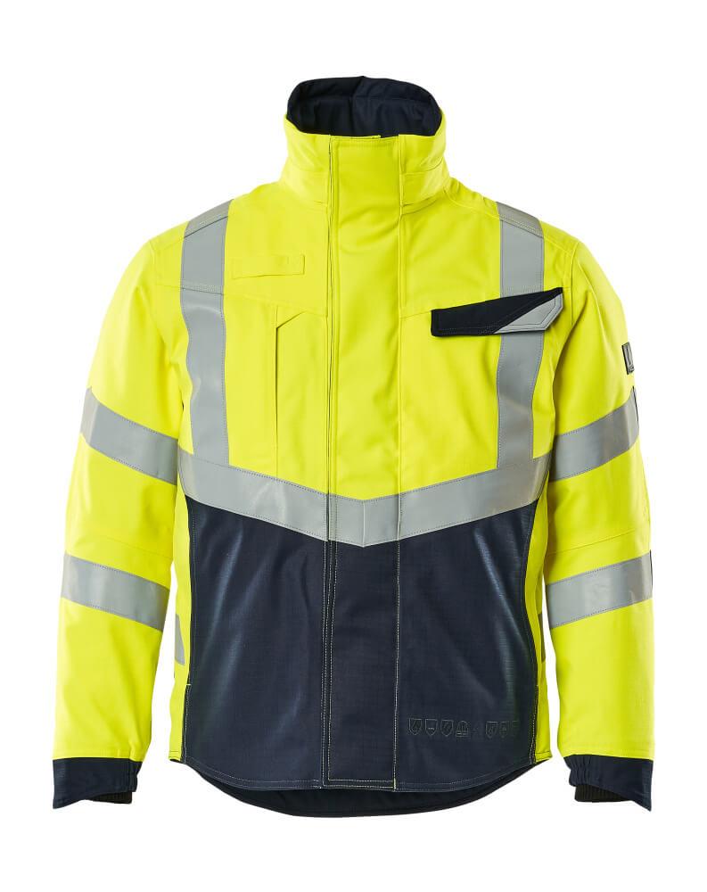 Warnschutz Pilotjacke-wind- und wasserdicht - Mascot - wirbe-welt.shop