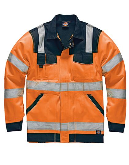Warnschutz Bundjacke EN20471- Orange / Navy L - wirbe-welt.shop
