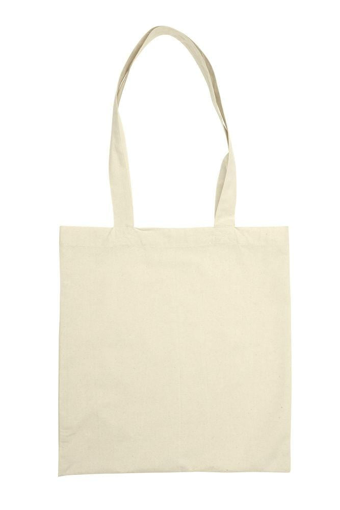Werbeartikel- Canvas Tragetasche mit langen Henkeln - wirbe-welt.shop